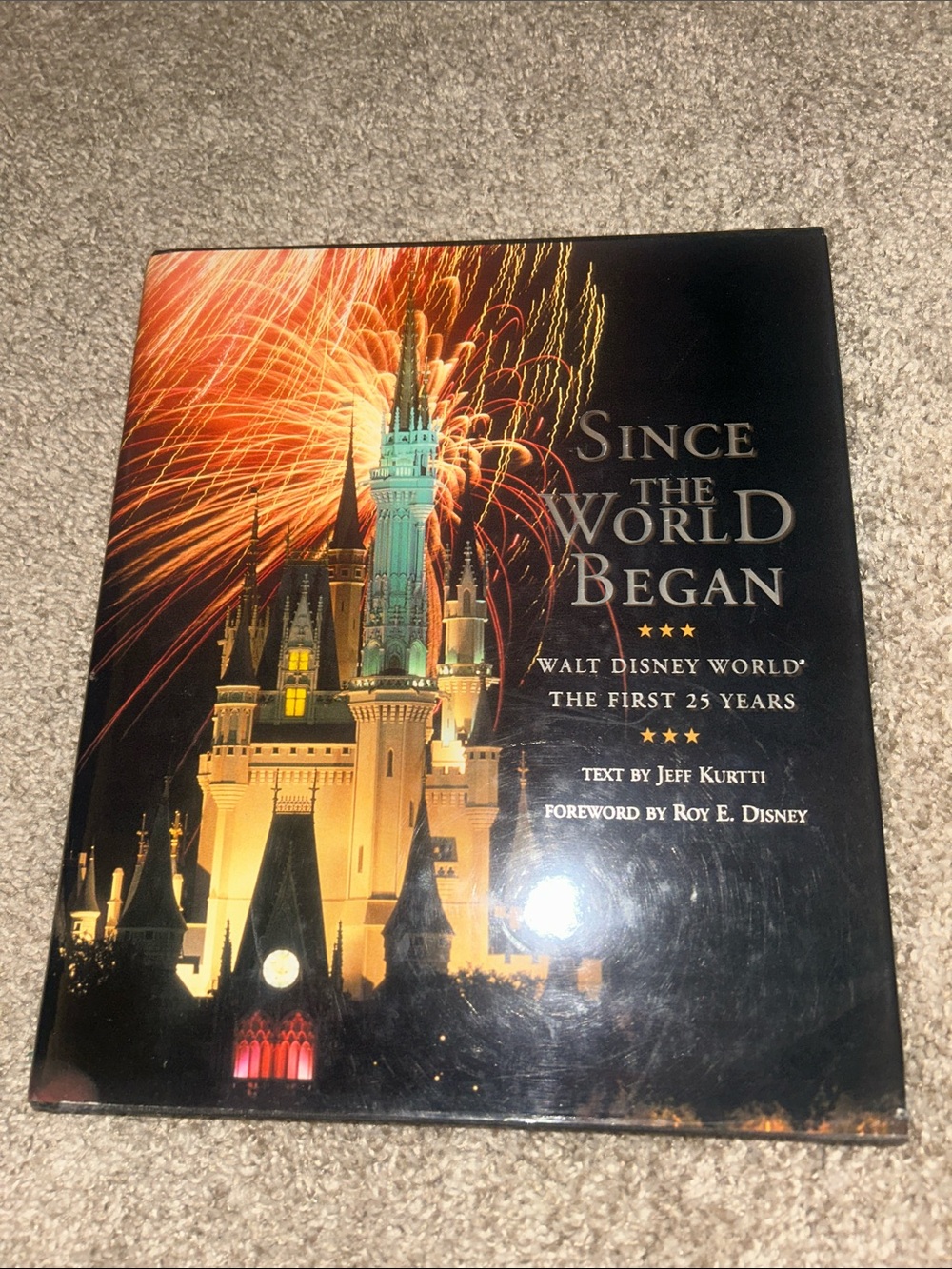 Disney Since the World Began Hardcover Book - Black and Gold